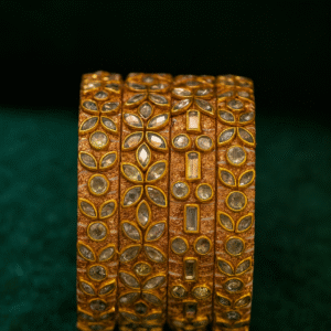 Kundan Bangel Set
